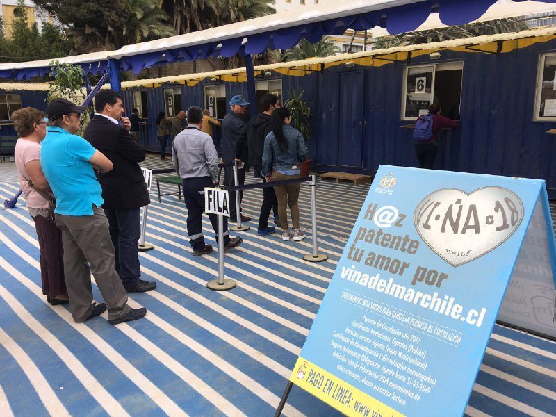 Municipalidad de Viña del Mar recuerda pago de 2ª cuota de Permiso de Circulación