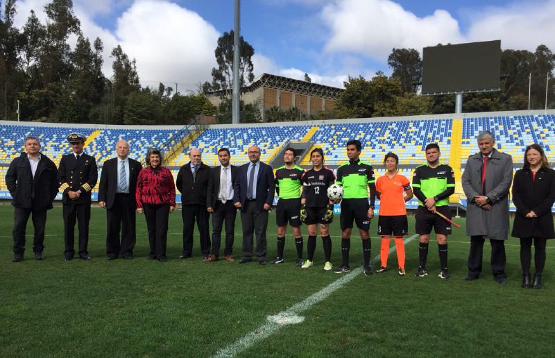 El fútbol femenino dio inicio a los juegos ODESUP 2018 en Viña del Mar