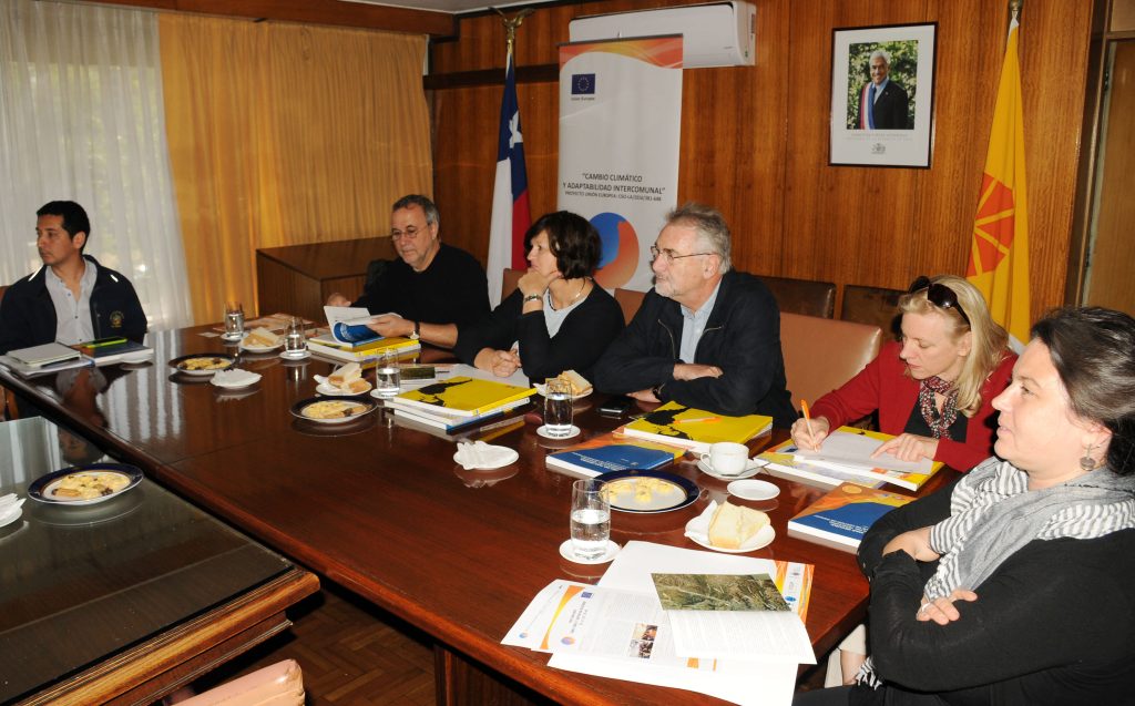 Imagen principal: Representantes de Unión Europea conocieron trabajo preventivo ante emergencias que implementa municipalidad de Viña del Mar