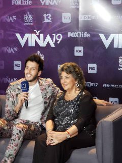 En Bogotá, alcaldesa Virginia Reginato y animadores realizaron lanzamiento del festival de Viña 2019
