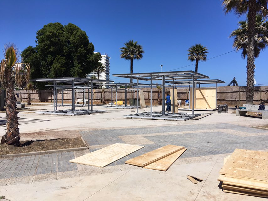 Municipio de Viña del Mar trabaja en habilitación de Plaza de artesanos