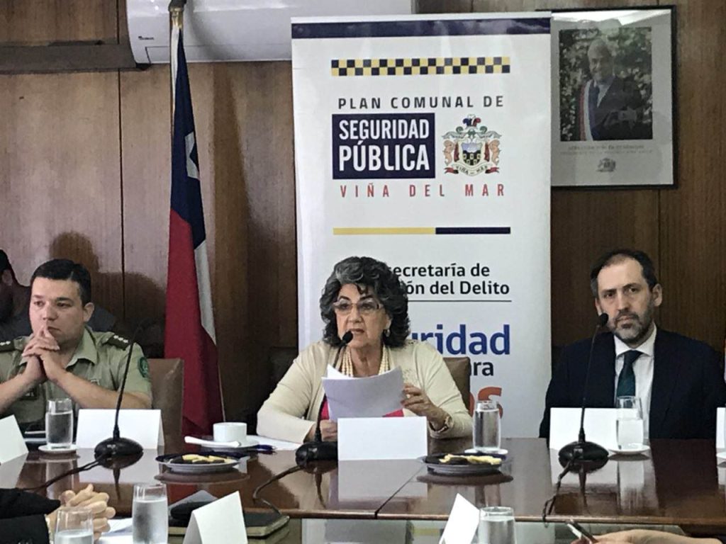 Imagen principal: Positivo balance de la gestión 2018 del Consejo Comunal de Seguridad Pública de Viña del Mar realizó alcaldesa Virginia Reginato