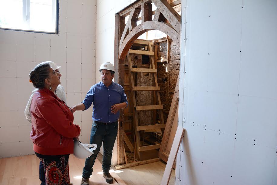 Reanudan faenas de restauración de Museo de Bellas Artes-Palacio Vergara