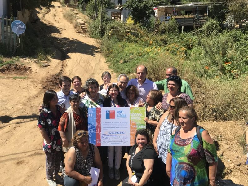 Municipio de Viña del Mar llamó a licitación para construcción de  escalera Huasco en campamento Manuel Bustos