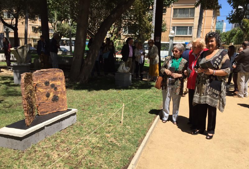 Muestra de esculturas en jardines del Palacio Rioja, fue inaugurada por alcaldesa Virginia Reginato