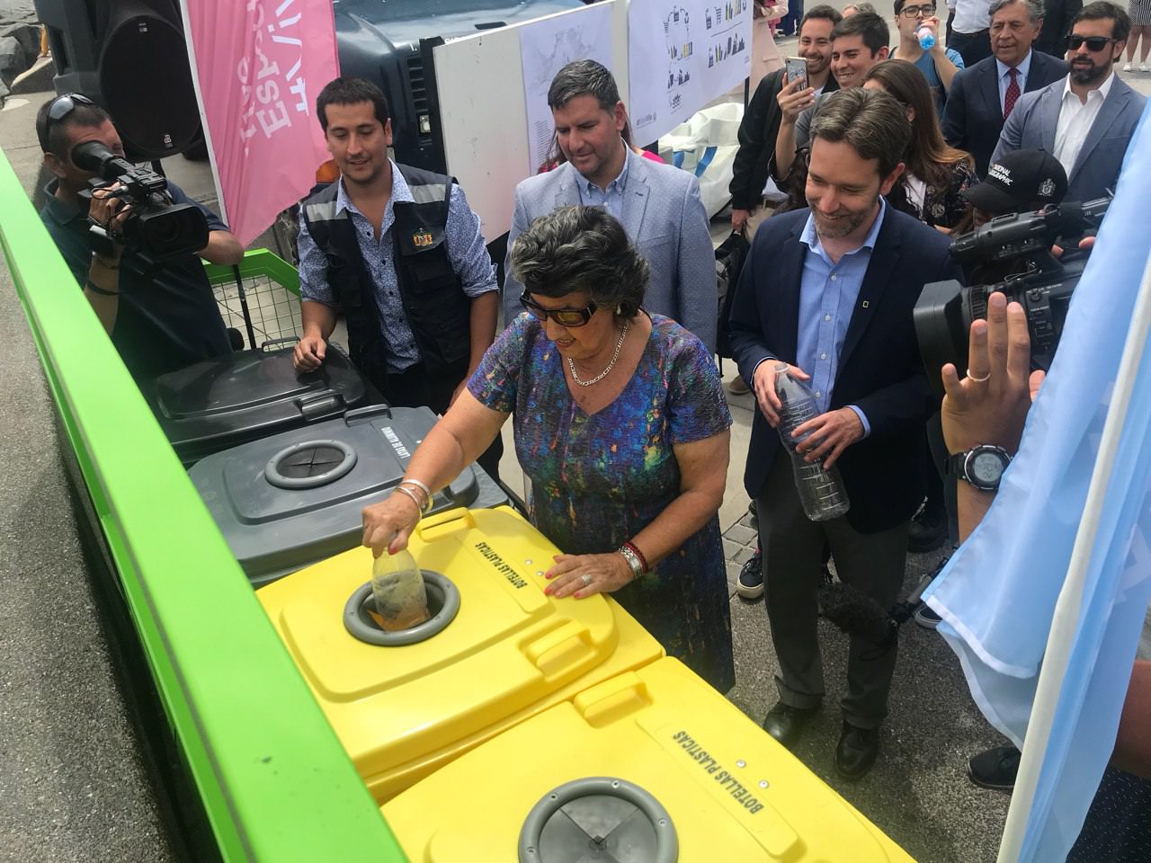 Alcaldesa Virginia Reginato valora la  importante contribución al medioambiente