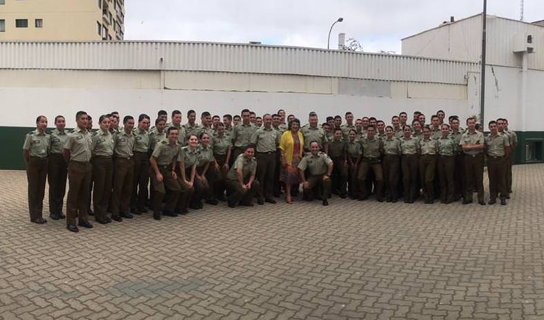 Alcaldesa Virginia Reginato destaca aumento de contingente de carabineros para la comuna
