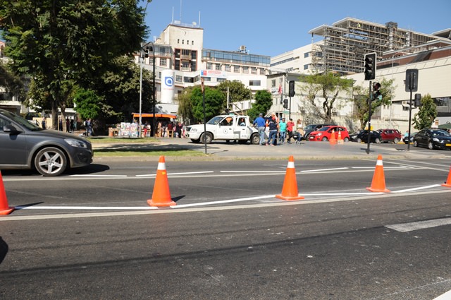 Municipio implementa medidas preventivas para reducir riesgos de accidentes en  cruce de Hospital  Fricke