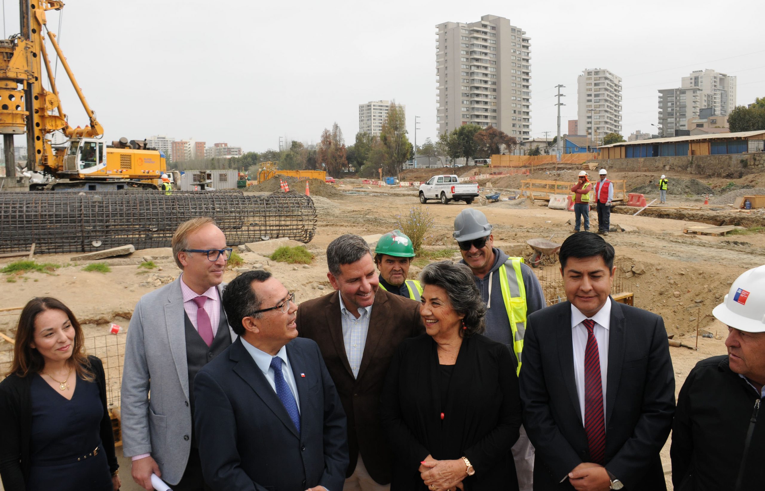 Construcción puente Los Castaños