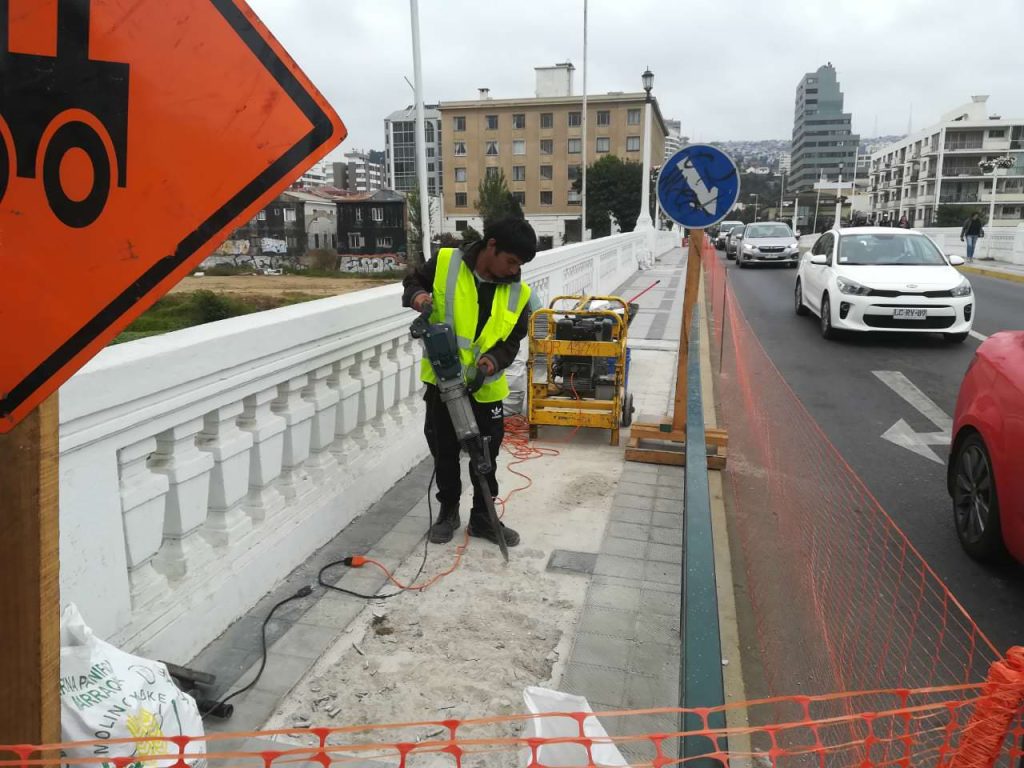 Imagen principal: Municipio de Viña del Mar inicia reparación de aceras en puentes Villanelo, Ecuador y Casino