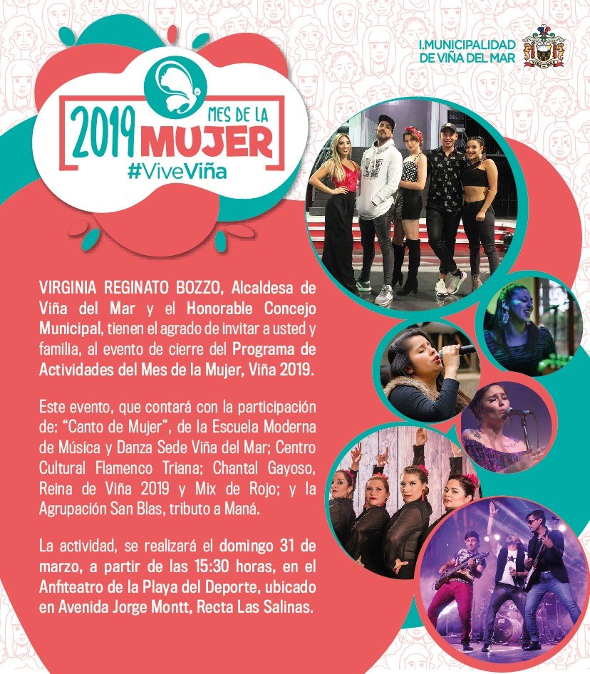 Con gran actividad familiar Municipio de Viña del Mar finaliza Mes de la Mujer 2019