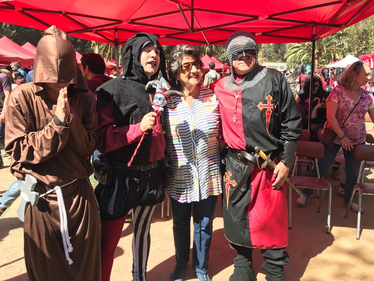 Municipio acoge a 6ª versión de Feria Medieval y de Fantasía en parque Potrerillos