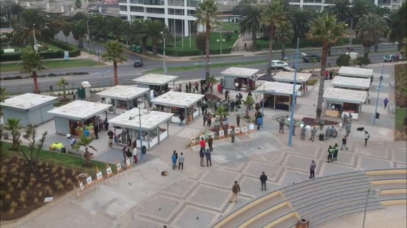 Plaza de los Artesanos de Parque San Martín se suma como nuevo atractivo turístico en Viña del Mar
