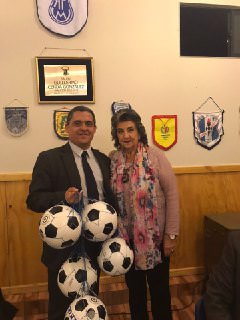 Importantes anuncios realizó alcaldesa Virginia Reginato en el 104º aniversario de Asociación de fútbol de Viña del Mar