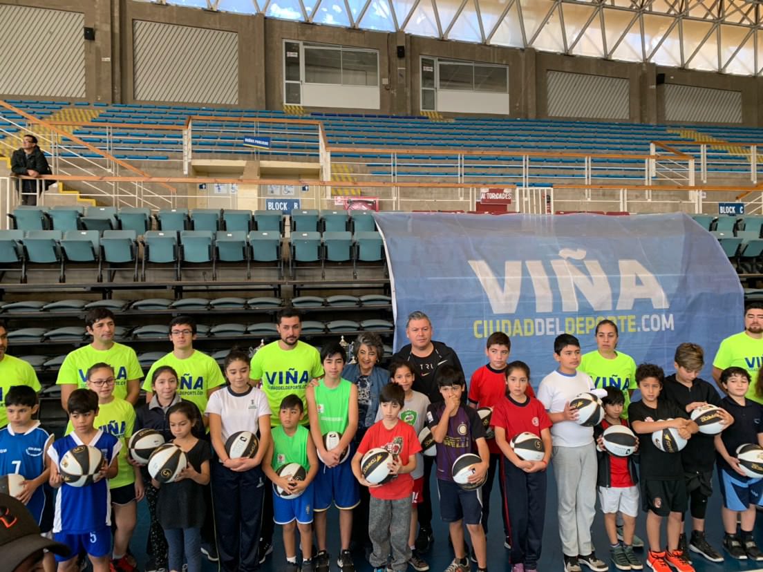 En Viña del Mar crean Liga formativa de básquetbol para niños y jóvenes