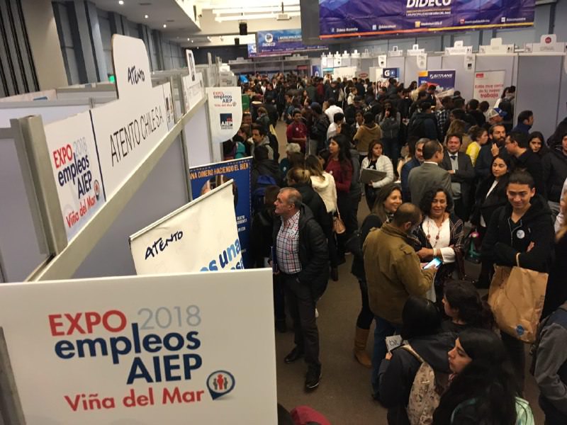 Más de 1.000 puestos de de trabajo ofrecerá expo empleos AIEP Viña 2019