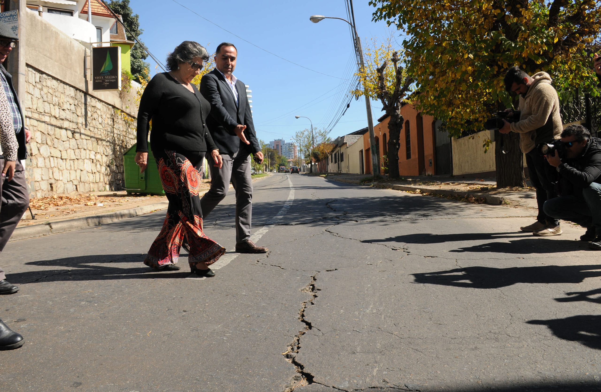 Alcaldesa Virginia Reginato valora inicio de obras en  Recreo para una mejor  conectividad
