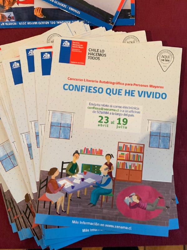 Lanzan concurso literario autobiográfico para personas mayores