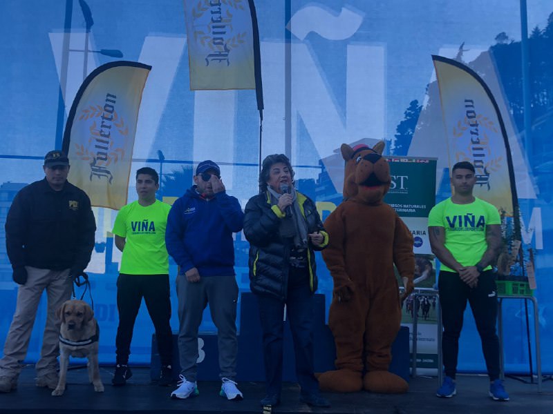 Reñaca fue el escenario de la segunda fecha de las Perrorunning