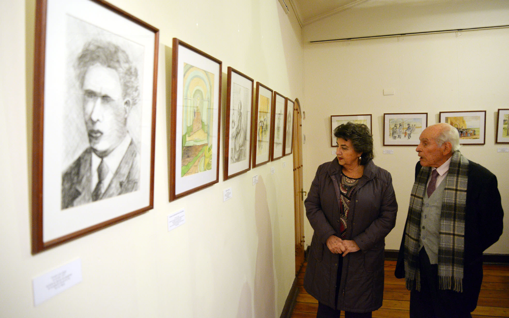 Municipalidad invita a exposición de acuarelas en el Castillo Wulff