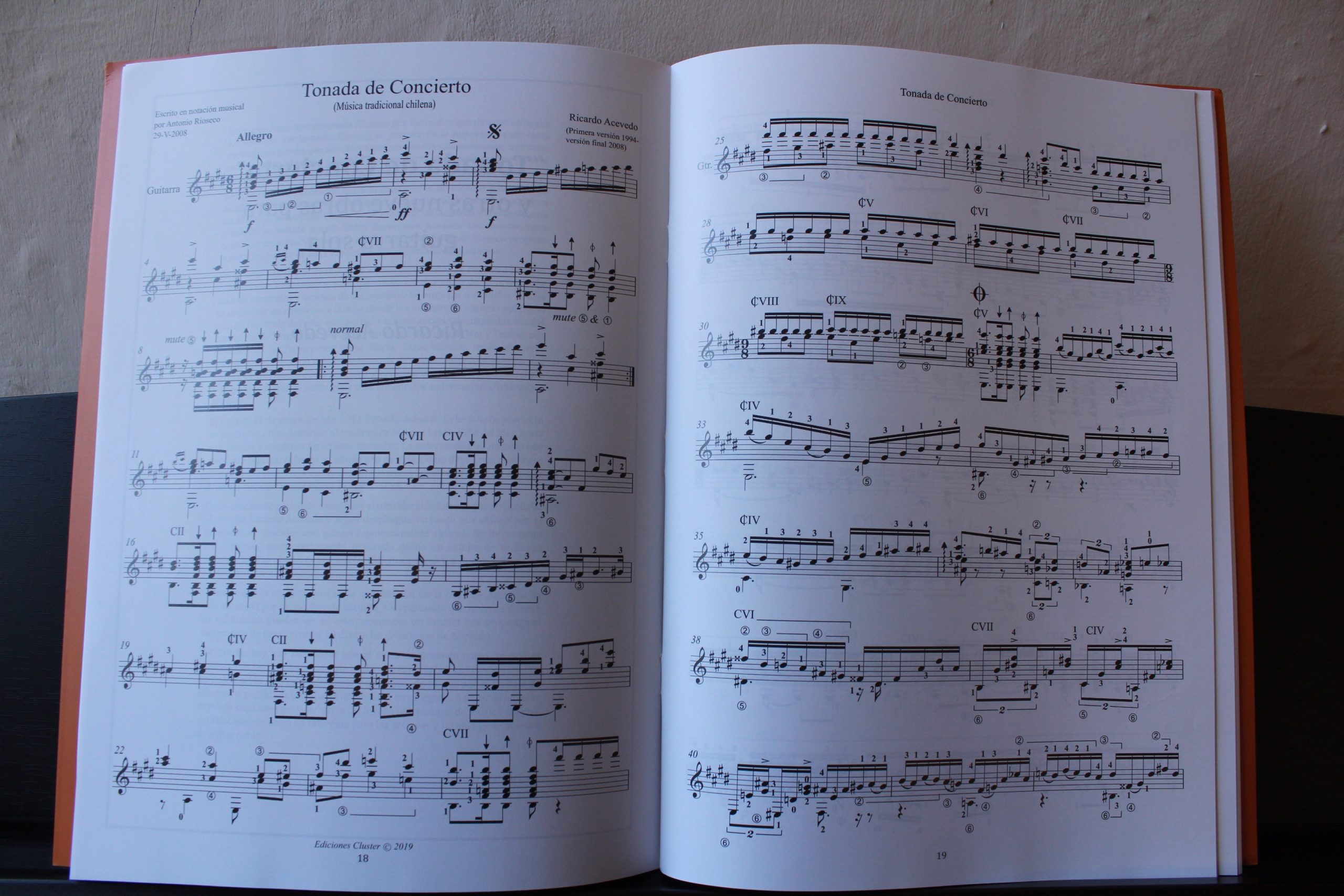 Municipio de Viña del Mar invita a recital y lanzamiento de libro con obras del compositor porteño Ricardo Acevedo, de guitarrista Antonio Rioseco