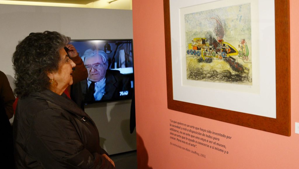 Imagen principal: Exposición “Matta inédito” en el museo Palacio Rioja, inauguró alcaldesa Virginia Reginato