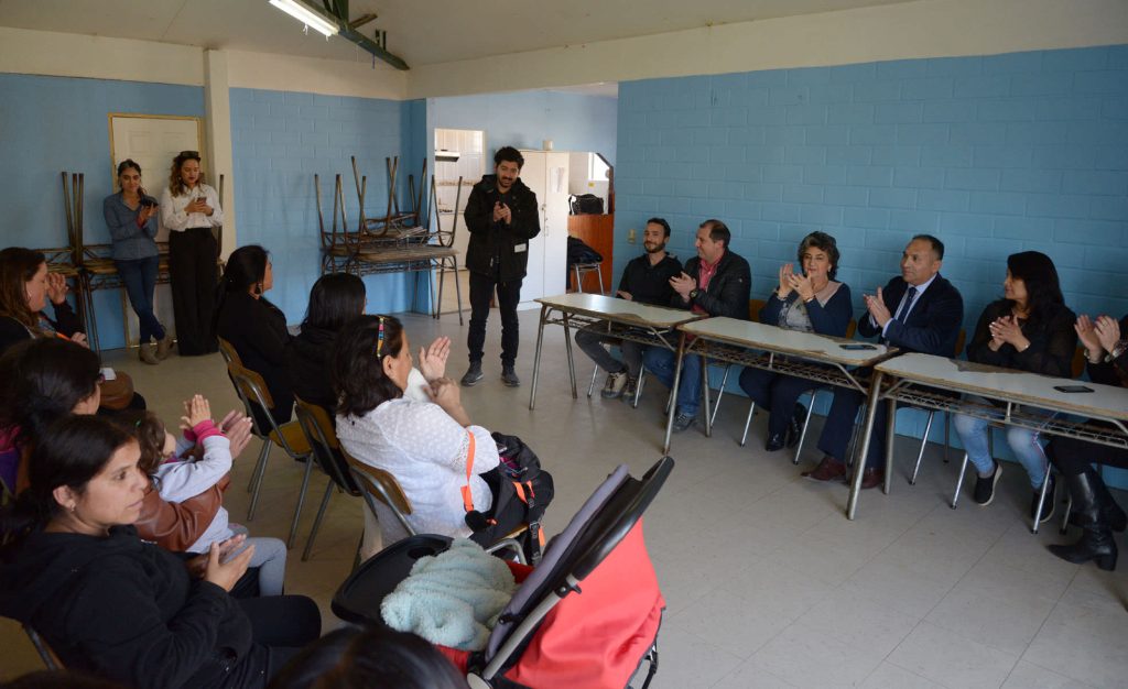 Imagen principal: Anuncio de JUNJI de retomar obras de jardín infantil “Las Palmas” de Forestal fue valorado por alcaldesa Virginia Reginato