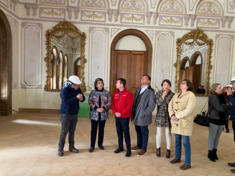 Palacio Vergara de Viña del Mar entra a etapa final de su restauración