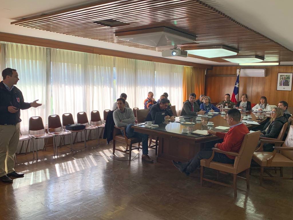 Municipio de Viña del Mar y ONEMI regional coordinan acciones para simulacro de tsunami