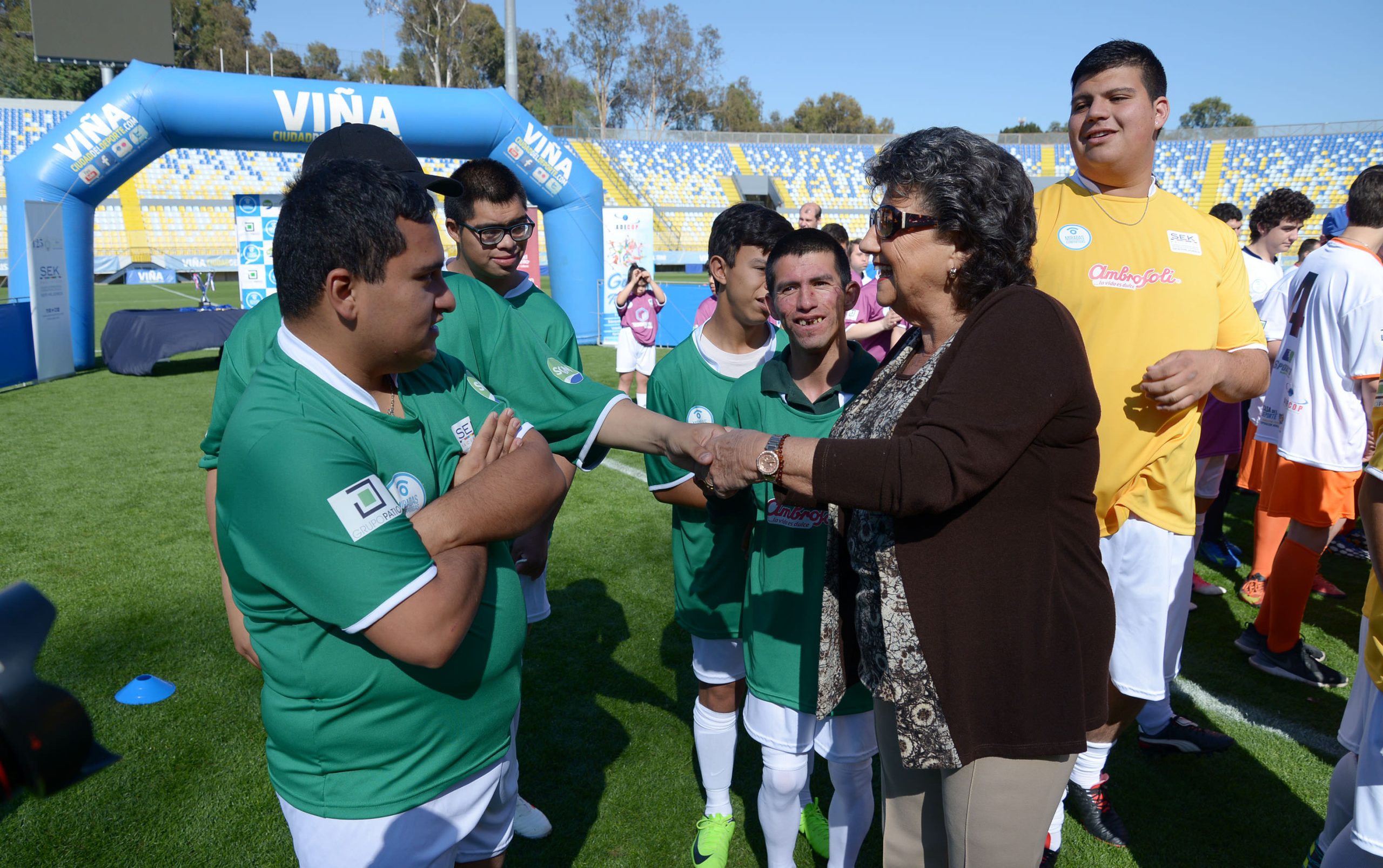 En Estadio Sausalito de Viña del Mar se realizó primer campeonato interescolar de fútbol inclusivo