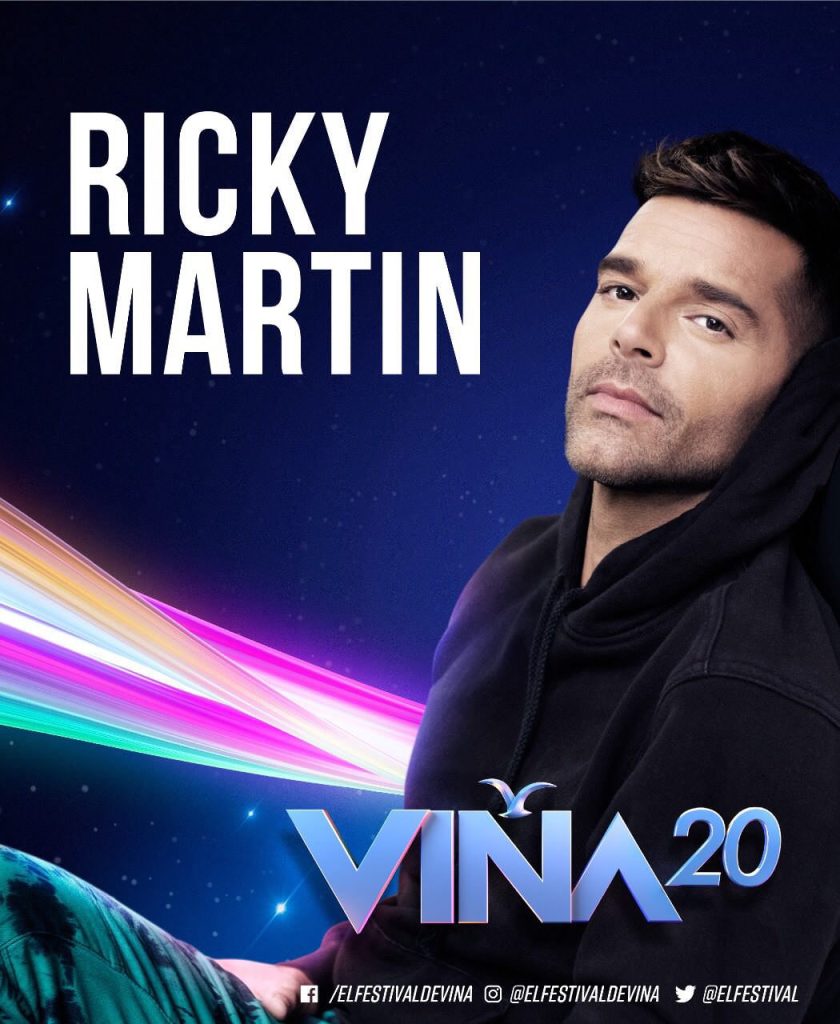 Imagen principal: Ricky Martin es confirmado como nuevo artista para Viña 2020 por alcaldesa Virginia Reginato