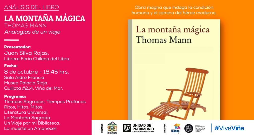 Imagen principal: Conversatorio profundiza en obra del premio nobel de Literatura Thomas Mann en el Palacio Rioja