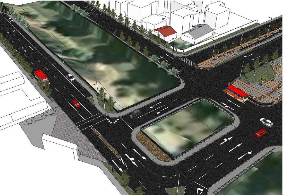 Inician construcción de puentes sobre estero en Reñaca como parte de la Vía PIV