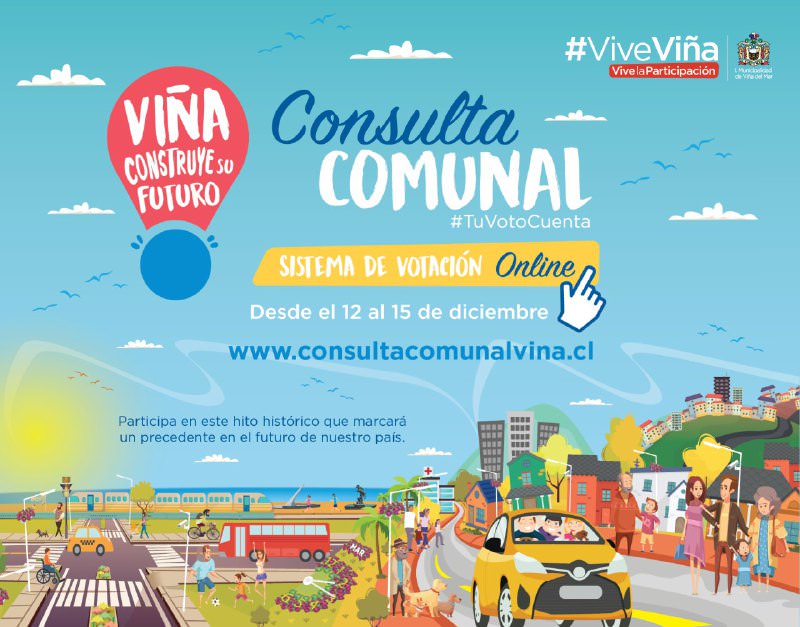 Viña del Mar abordará el tema de las victorias y campamentos en consulta ciudadana de la ACHM