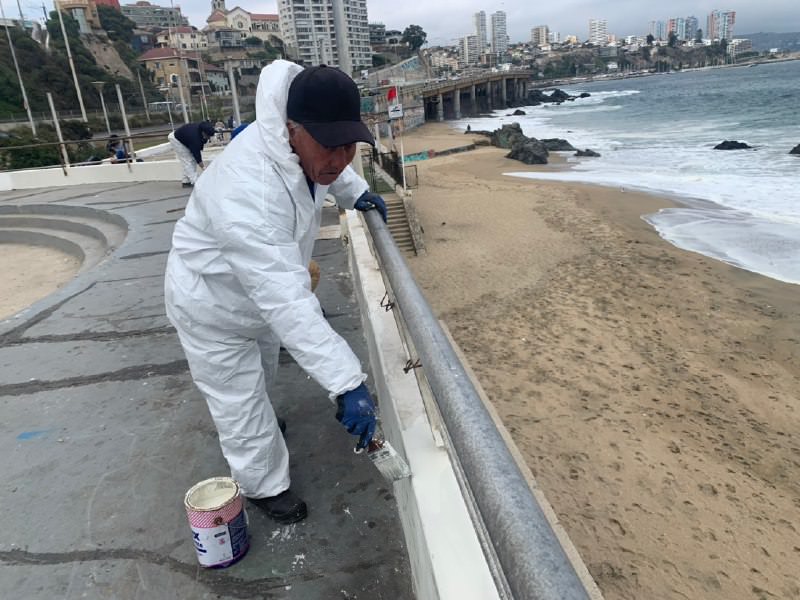 Municipio de Viña del Mar inicia potente plan de recuperación de espacios públicos