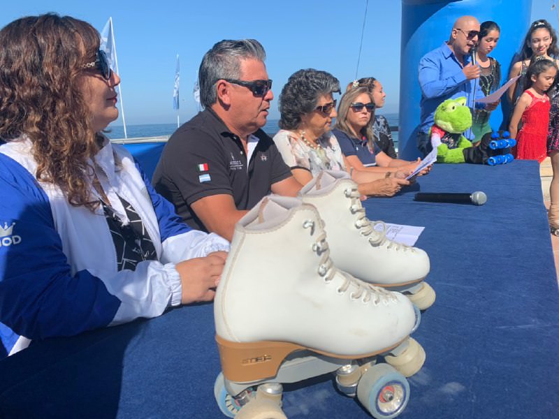 Más de 600 competidoras participan en el campeonato nacional de patinaje artístico de Viña del Mar
