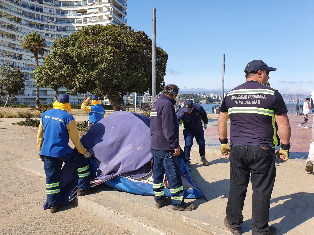 Municipio de Viña del Mar junto a Carabineros continúa desarrollando fiscalizaciones en espacios públicos
