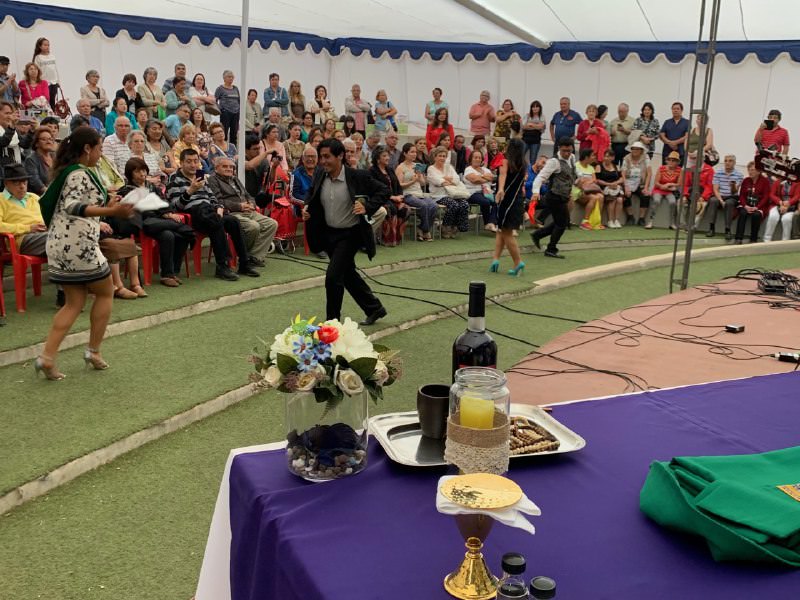 En misa de Feria de Artesanía se oró por la unidad de los países Latinoamericanos