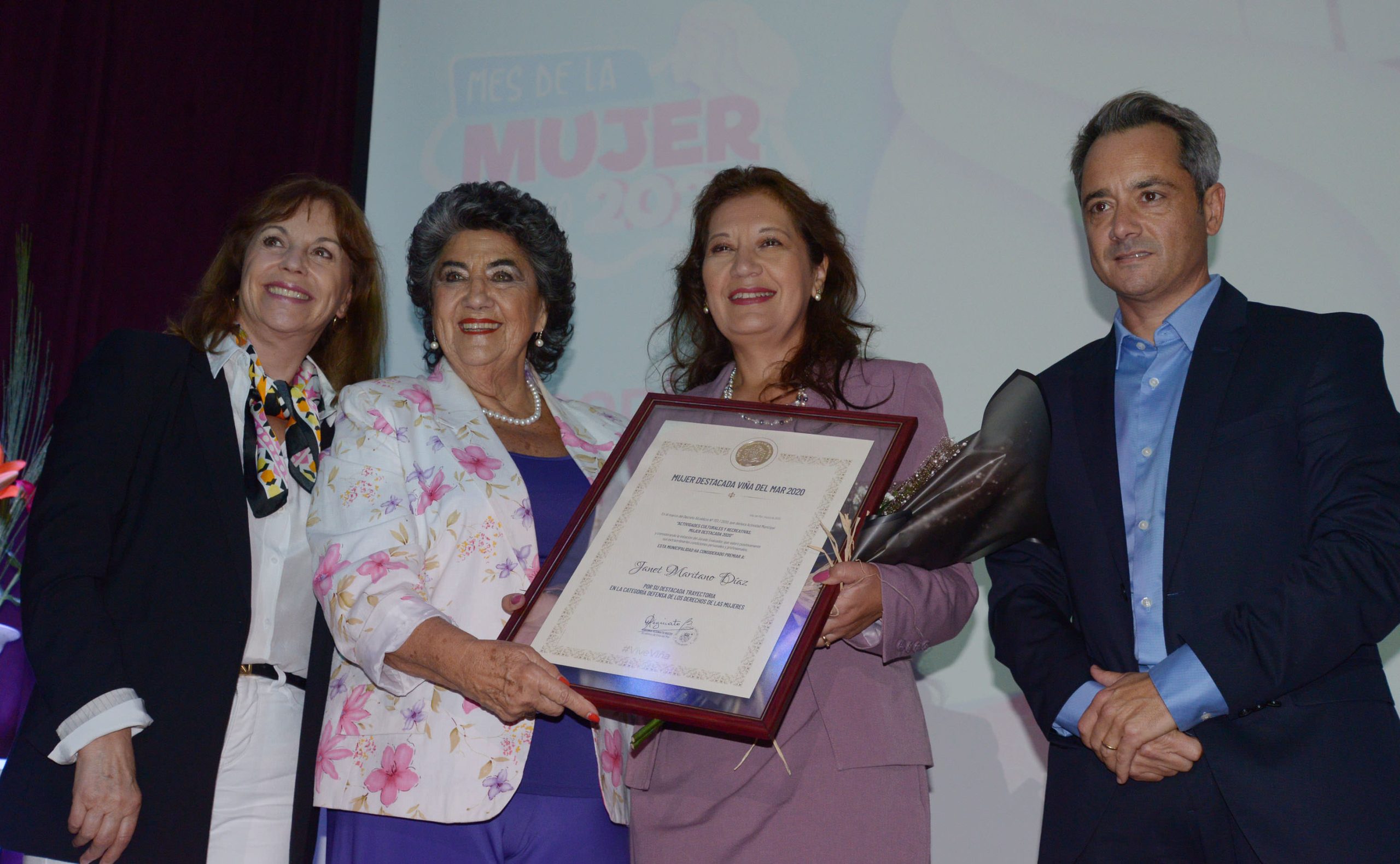 Viña del Mar distingue a sus mujeres destacadas en conmemoración del Día Internacional de la Mujer