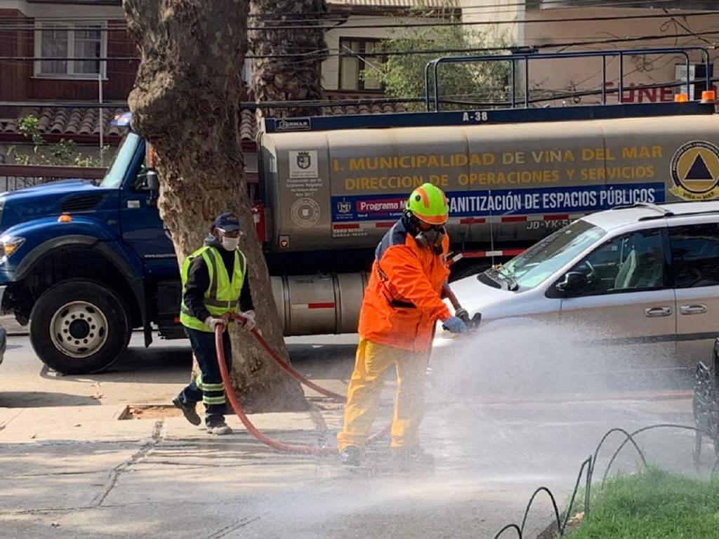 Implementación camión desanitizador