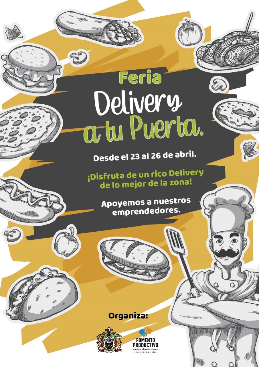 Municipio de Viña del Mar apoya a comercio gastronómico con Feria delivery a tu puerta