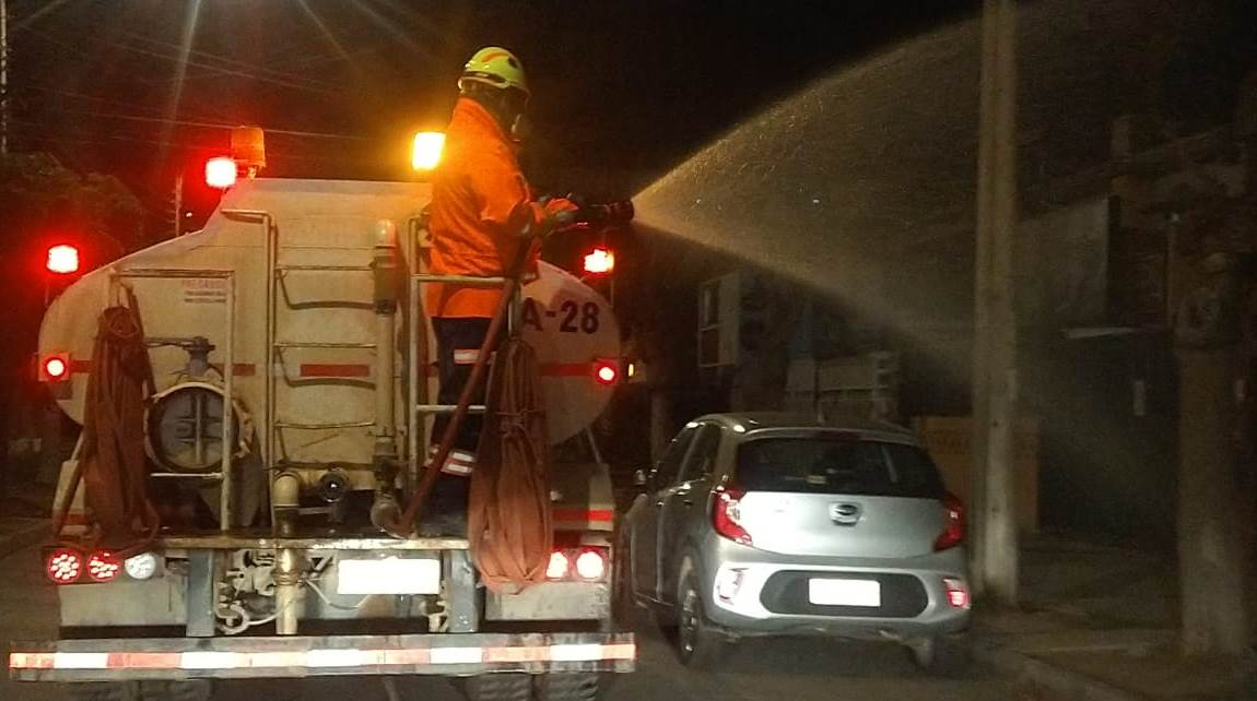 Más de 700 kilómetros de vías han sido sanitizadas en Viña del Mar