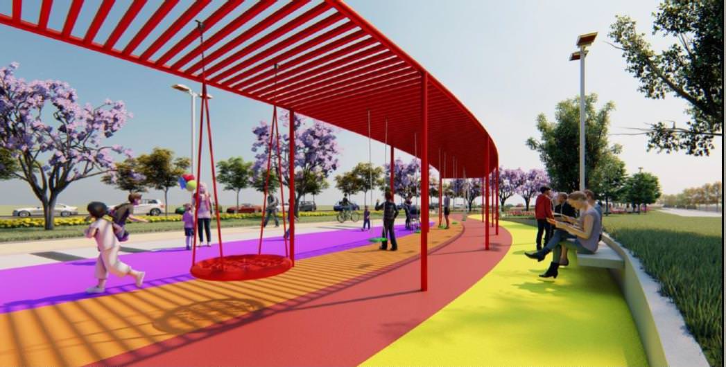 Presentan nuevo parque público que se ubicará en el corazón de Viña del Mar