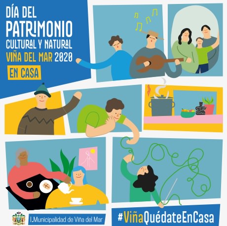 Municipio invita a realizar diversas actividades on line en el Día del Patrimonio en Viña del Mar