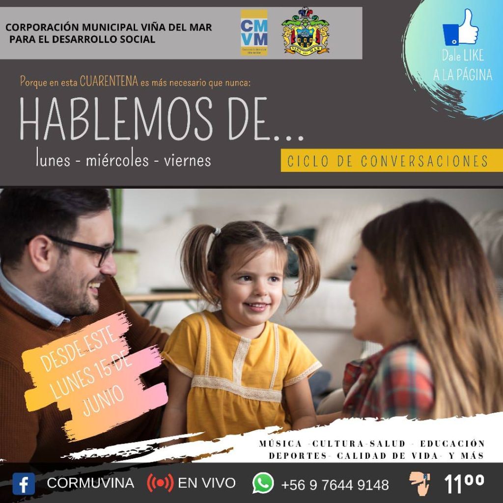 Imagen principal: Nuevo programa de conversación y orientación pondrá al aire Cormuvina durante pandemia