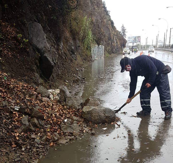 De buena forma afronta Viña del Mar nuevo sistema frontal en la zona