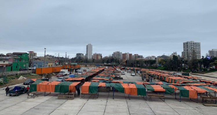 Feria hortofrutícola del estero vuelve con atención al público a su tradicional lugar