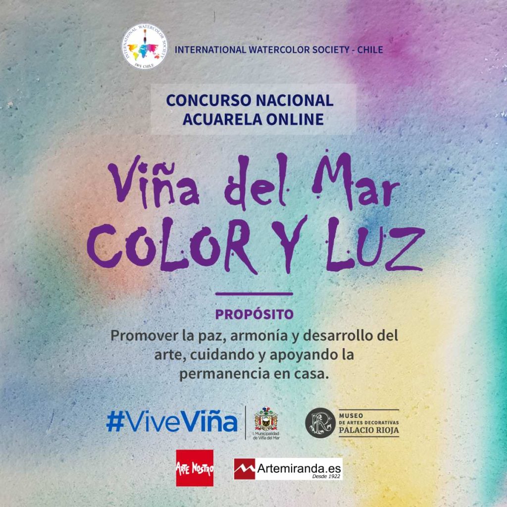 Imagen principal: Municipio de Viña del Mar invita a participar en el Primer Concurso de Acuarela Online a nivel Nacional