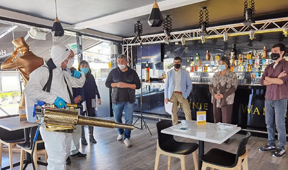 Alcaldesa Virginia Reginato destaca que prevenir y reactivar, la tarea que viene