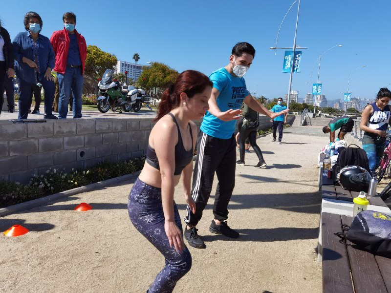 Viña del Mar se prepara para recibir a deportistas en el borde costero con completo plan de recomendaciones sanitarias